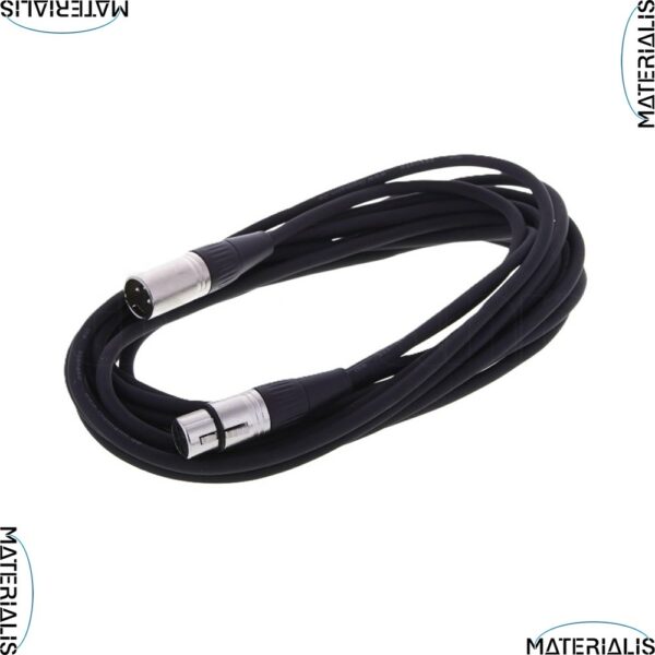 Câble XLR mâle/femelle pour relier micro à sonorisation. Longueurs 10 ou 20 m. Coloris noir. Idéal pour configurations de conférence ou pupitre.