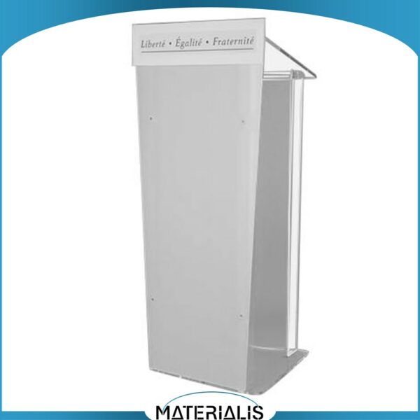 Pupitre de discours en plexiglas – Fabrication française
