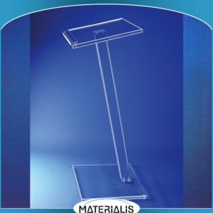 Pupitre de Conférence Luxe en Plexiglas – Élégance et Sobriété