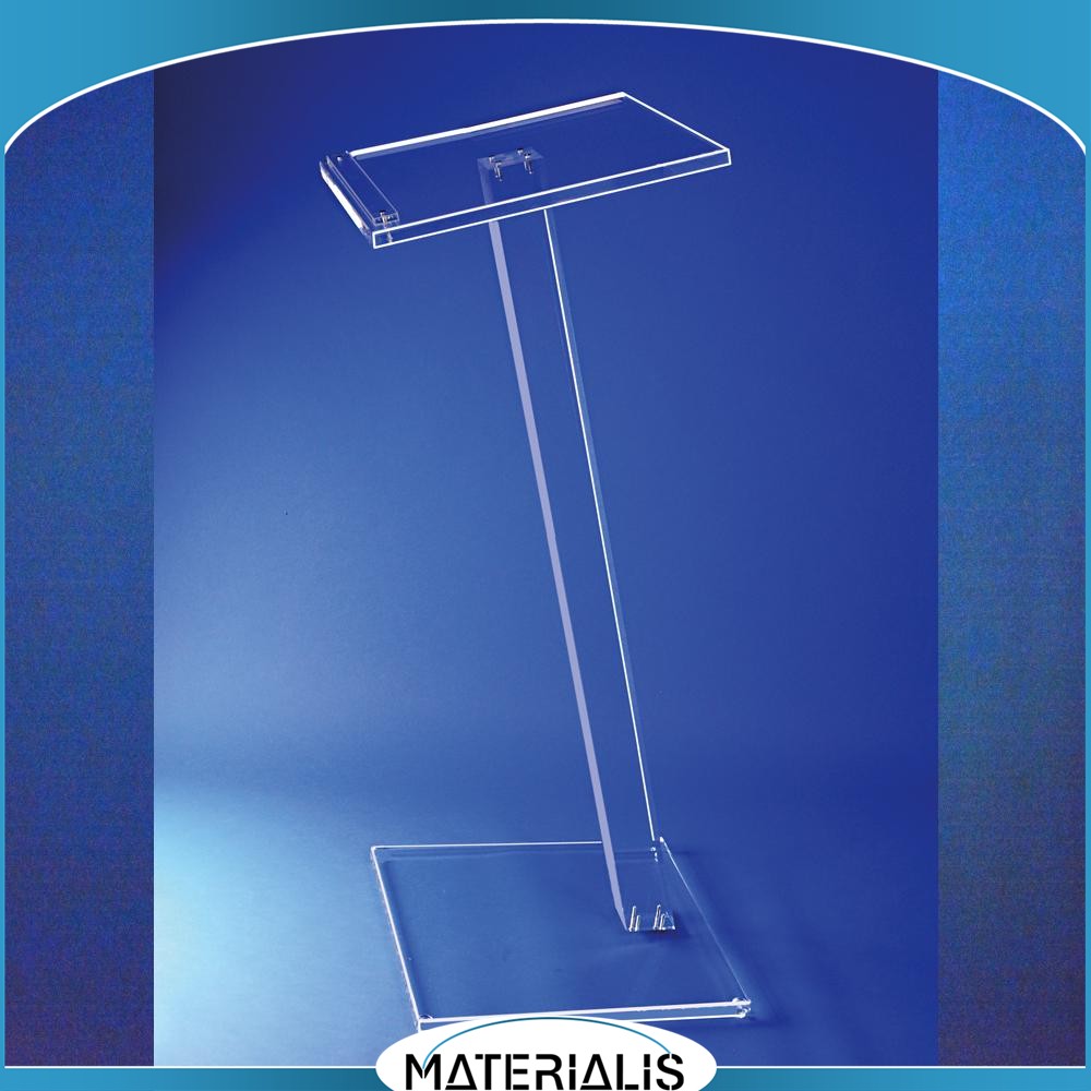 Pupitre de Conférence Luxe en Plexiglas – Élégance et Sobriété