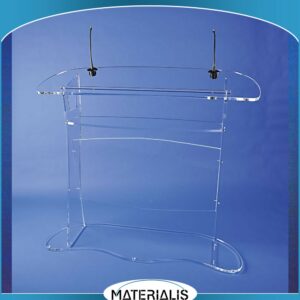 Pupitre Plexiglass Deux Places – Élégant, Transparent, Personnalisable