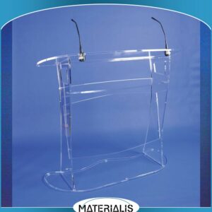 Pupitre Plexiglass Deux Places – Élégant, Transparent, Personnalisable