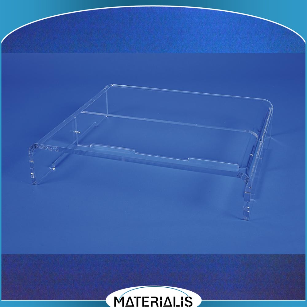 Réhausse plexiglas 60x50 cm – Hauteur 13 cm pour pupitre conférence
