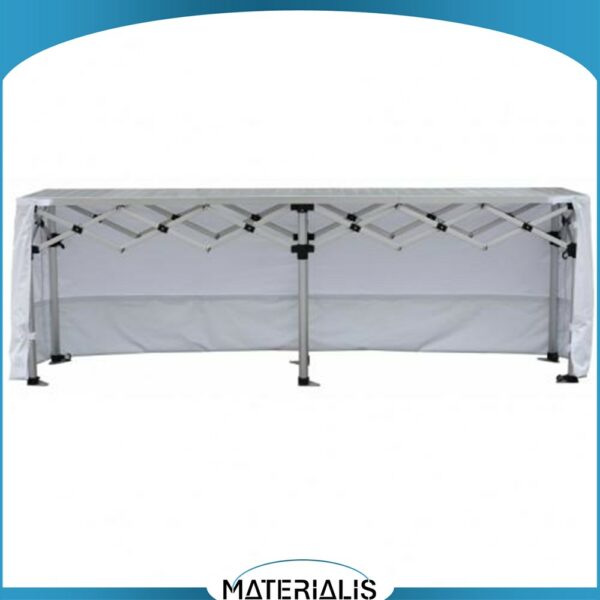 Découvrez notre comptoir pliant en aluminium, idéal pour stands et tentes. Robuste, réglable en hauteur, supporte jusqu’à 300 kg. Parfait pour buvettes et événements.