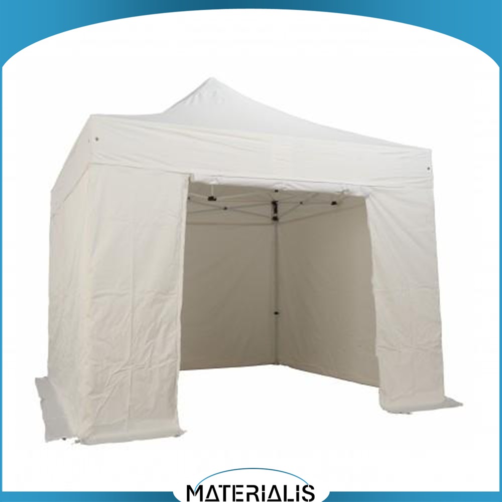 Kit 4 murs tente pliante – Polyester 300g/m² – 1 porte – Fermeture éclair