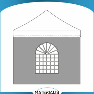Mur côté cathédrale en PVC M2 - 3m