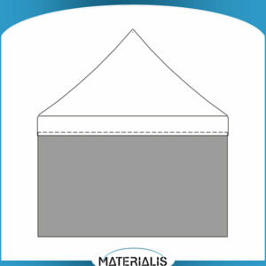 Mur côté plein en PVC M2 - 4m
