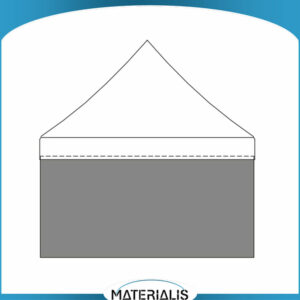 Mur côté plein en PVC M2 - 5m