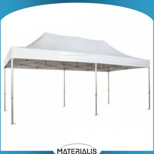 Tente pliante de réception PRO – Aluminium + bâche PVC ou polyester M2