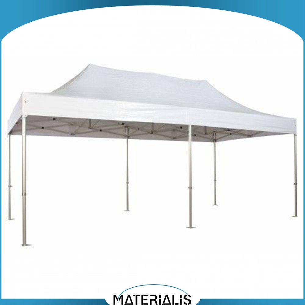 Tente pliante de réception PRO – Aluminium + bâche PVC ou polyester M2