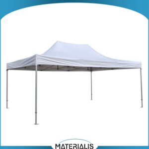 Tente pliante de réception PRO – Aluminium + bâche PVC ou polyester M2