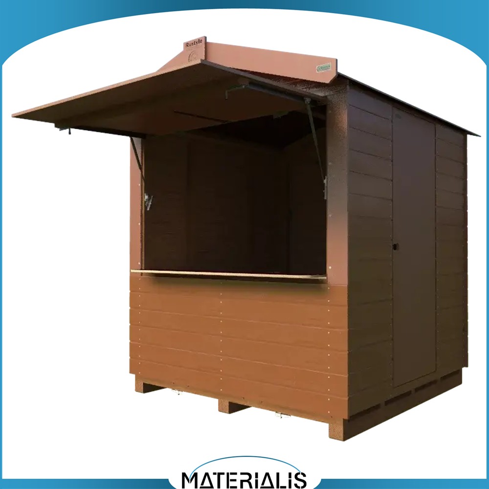 Chalet démontable Gutenberg 2x2m – Stand de marché en bois