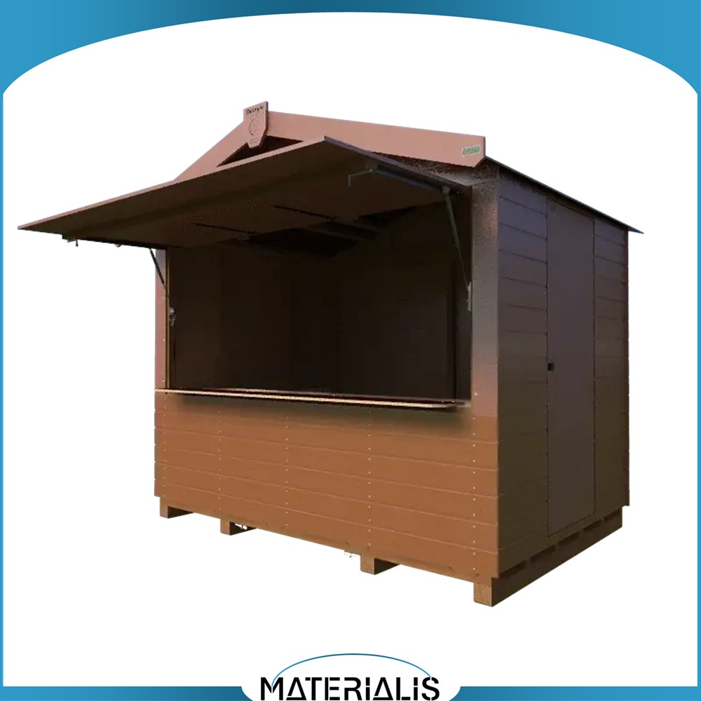 Chalet démontable Gutenberg 3x2m – Stand de marché en bois