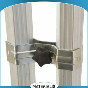 Connecteur métallique pour tente pliante – Liaison 50-55mm stable et rapide